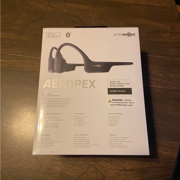 AEROPEX Wireless Bone Conduction Headphones by AFTERSHOKZ - Picture 3 of 3